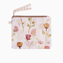  Sewsoulfine Floral Print Zipper Cosmetic Pouch/ Makeup Bag
