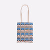 CIETLA Nekokan Cat Condensed Tote Bag Blue Front
