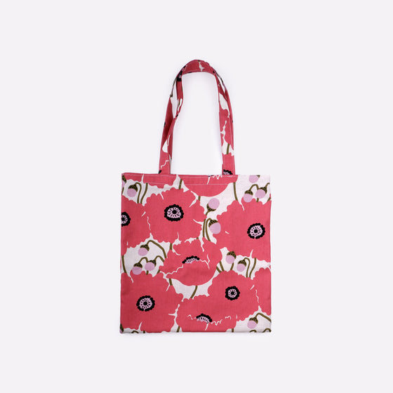 Sewsoulfine Pink Floral Print Tote