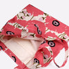 Sewsoulfine Pink Floral Print Tote