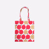 Sewsoulfine Vibrant Apple Print Tote