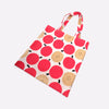 Sewsoulfine Vibrant Apple Print Tote
