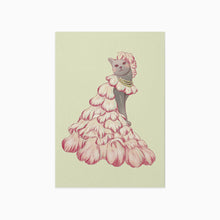  Sunnyside Studios Cat Princess Postcard