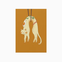  Sunnyside Studios Noodle Cat Postcard