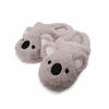 Koala Warm Room Slippers - Light Gray