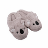 Koala Warm Room Slippers - Light Gray