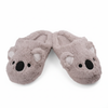 Koala Warm Room Slippers - Light Gray