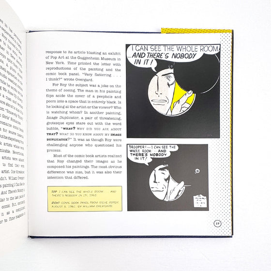 Roy Lichtenstein - I can see the whole room ... and there's nobody in it! 1961.