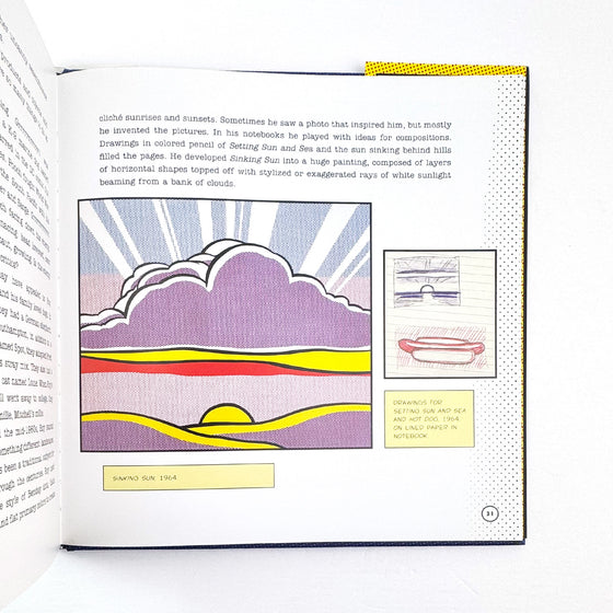 Roy Lichtenstein - Sinking Sun 1964.