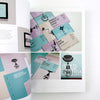 Collage of design portfolios with 'Unlisted Collection' branding on a white background