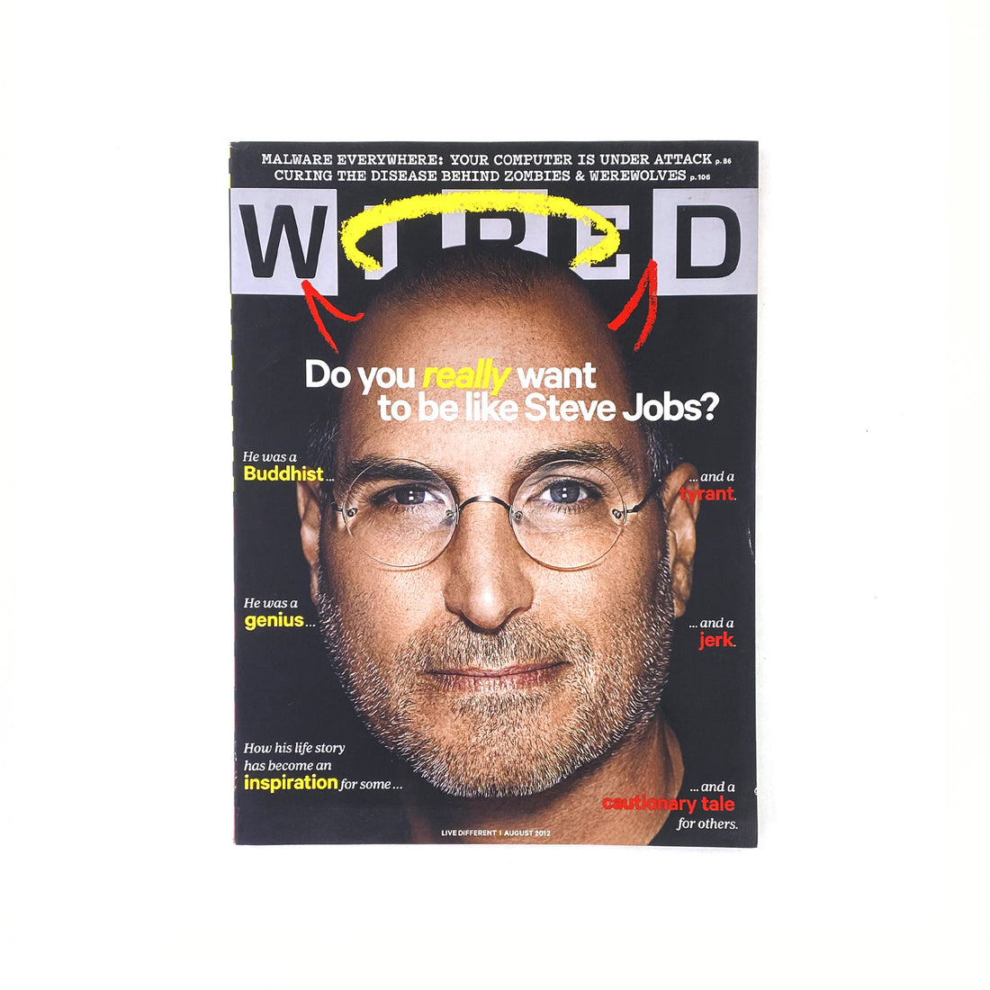  Wired Magazine - Cover: Steve Jobs (August 2012)