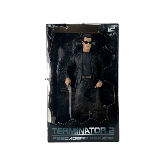 NECA Terminator 2: Judgement Day T-800 Pescadero Escape 12 Inch Figure (2009)