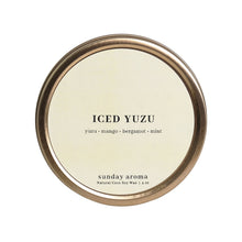  Sunday Aroma Natural Coco-Soy Wax Travel Tin Candle - Iced Yuzu