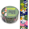 MOOMIN Washi Tape Masking Tape - Cake Green