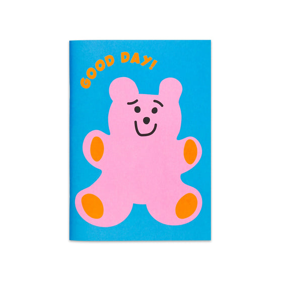 CHIC Good Day Bear A5 Notebook 64 pages 5mm Grid