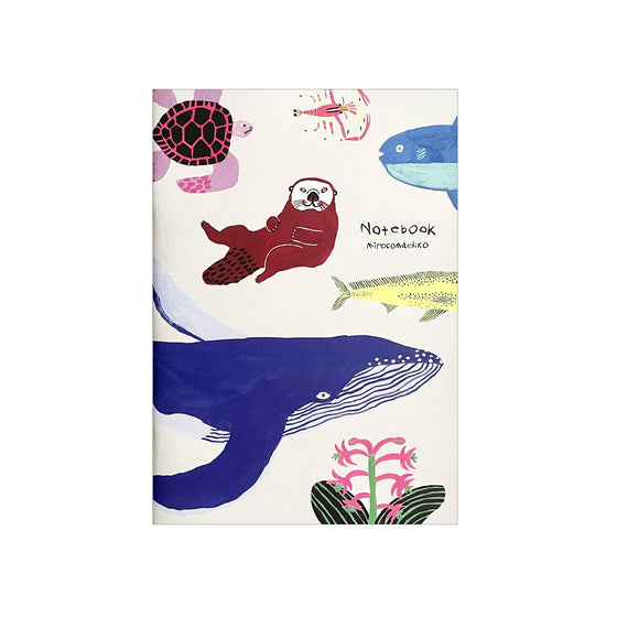 Miroko Machiko Animal A5 Notebook 64 pages 5mm Grid