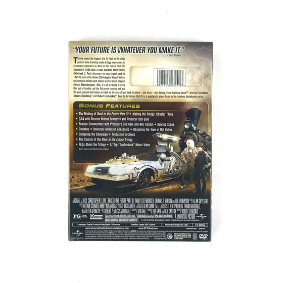 Back to the future Part III - Robert Zemeckis [DVD]